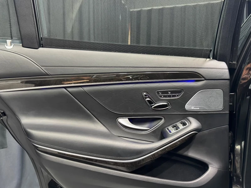 Mercedes-Benz S 63 AMG 4MATIC/585HP/PANO/MASSAGE/BURM/HUD/360/MEMO/608g, снимка 7 - Автомобили и джипове - 52467423