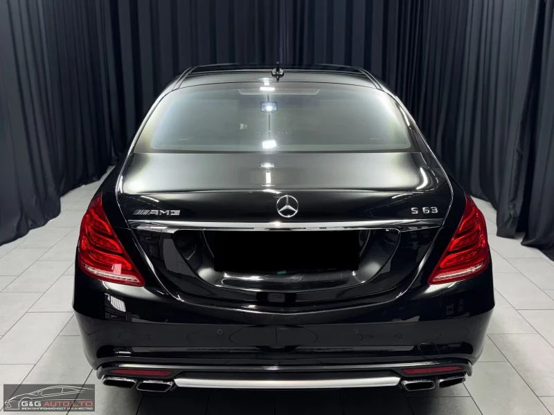 Mercedes-Benz S 63 AMG 4MATIC/585HP/PANO/MASSAGE/BURM/HUD/360/MEMO/608g, снимка 5 - Автомобили и джипове - 52467423