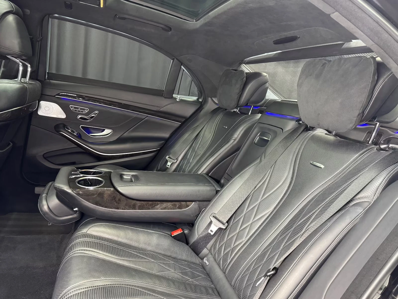 Mercedes-Benz S 63 AMG 4MATIC/585HP/PANO/MASSAGE/BURM/HUD/360/MEMO/608g | Mobile.bg � ����������� 14
