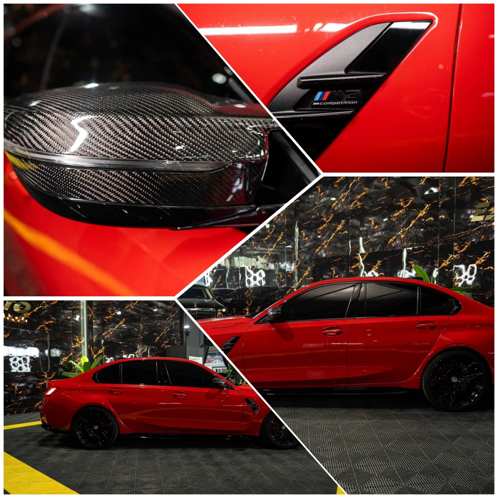 BMW M3 COMPETITION FACELIFT LED CARBON H&K ЛИЗИНГ 100%, снимка 17 - Автомобили и джипове - 55678590