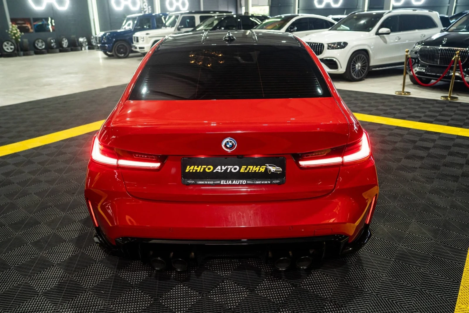 BMW M3 COMPETITION FACELIFT LED CARBON H&K ЛИЗИНГ 100%, снимка 8 - Автомобили и джипове - 55678590