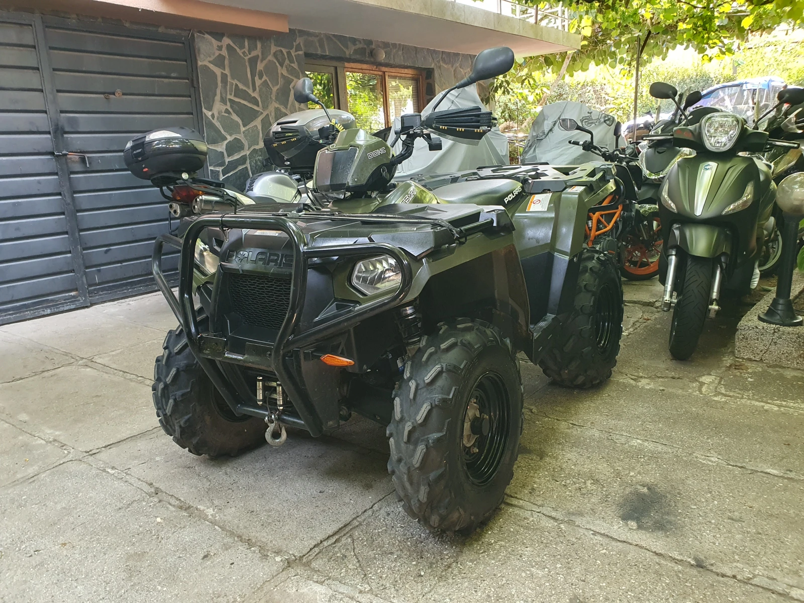 Polaris Sportsman 570i Регистрация, лебедка - изображение 2