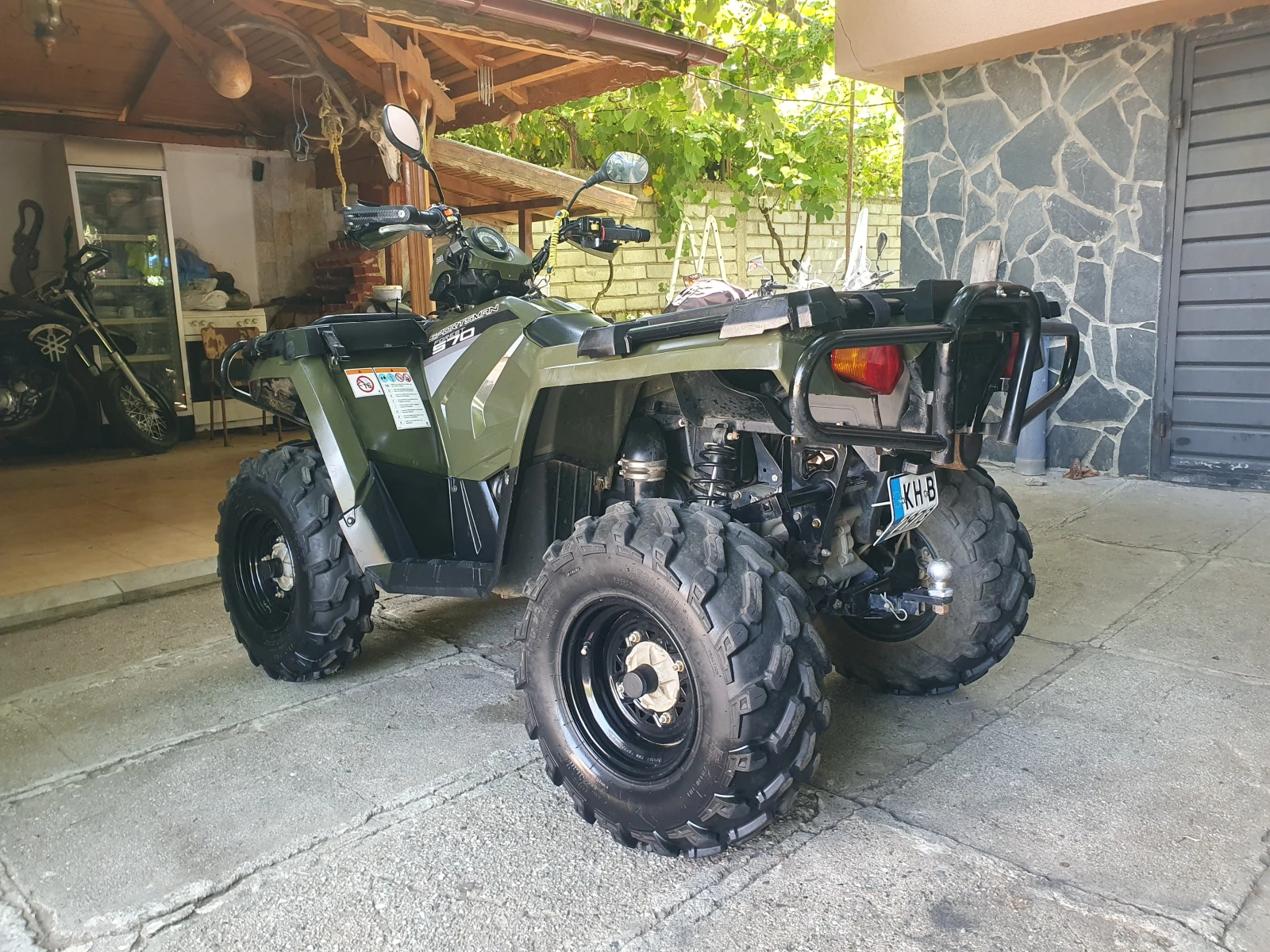 Polaris Sportsman 570i Регистрация, лебедка - изображение 4