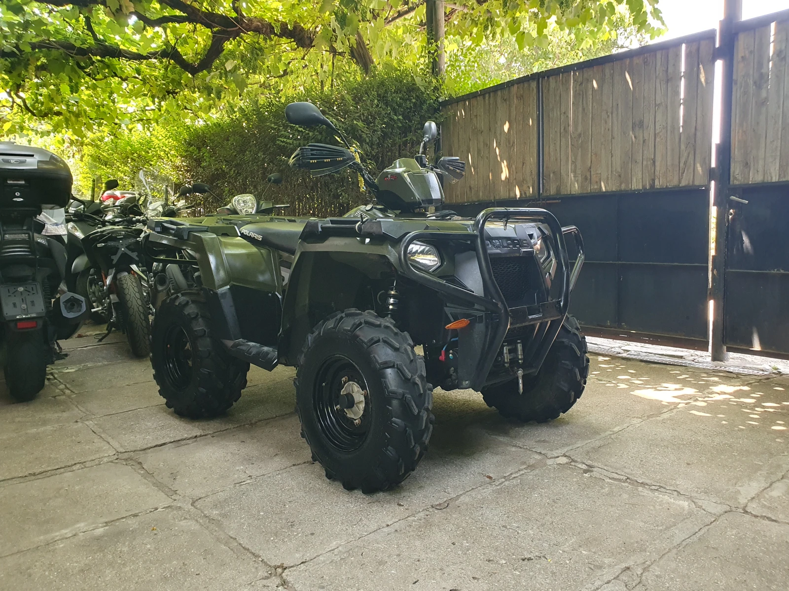 Polaris Sportsman 570i Регистрация, лебедка - изображение 8