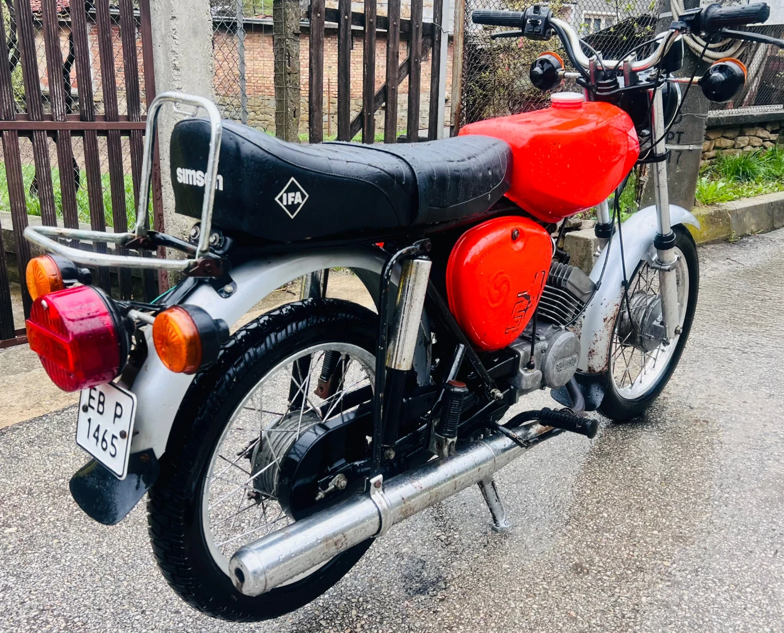 Simson 51 51B с Регистрация за Информация 0884291056 - изображение 3