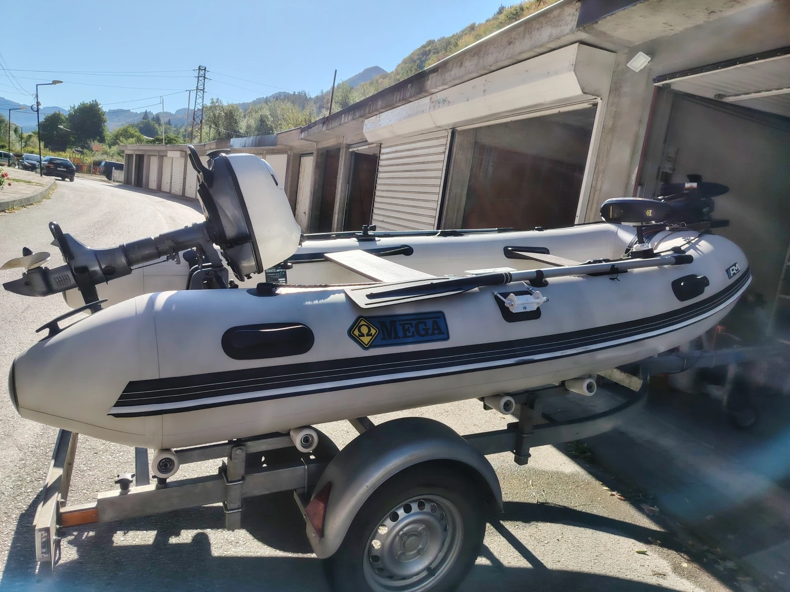 ��������� ����� ��������� ������������ OMEGA 330 ALU+ Yamaha F6  | Mobile.bg � ����������� 5