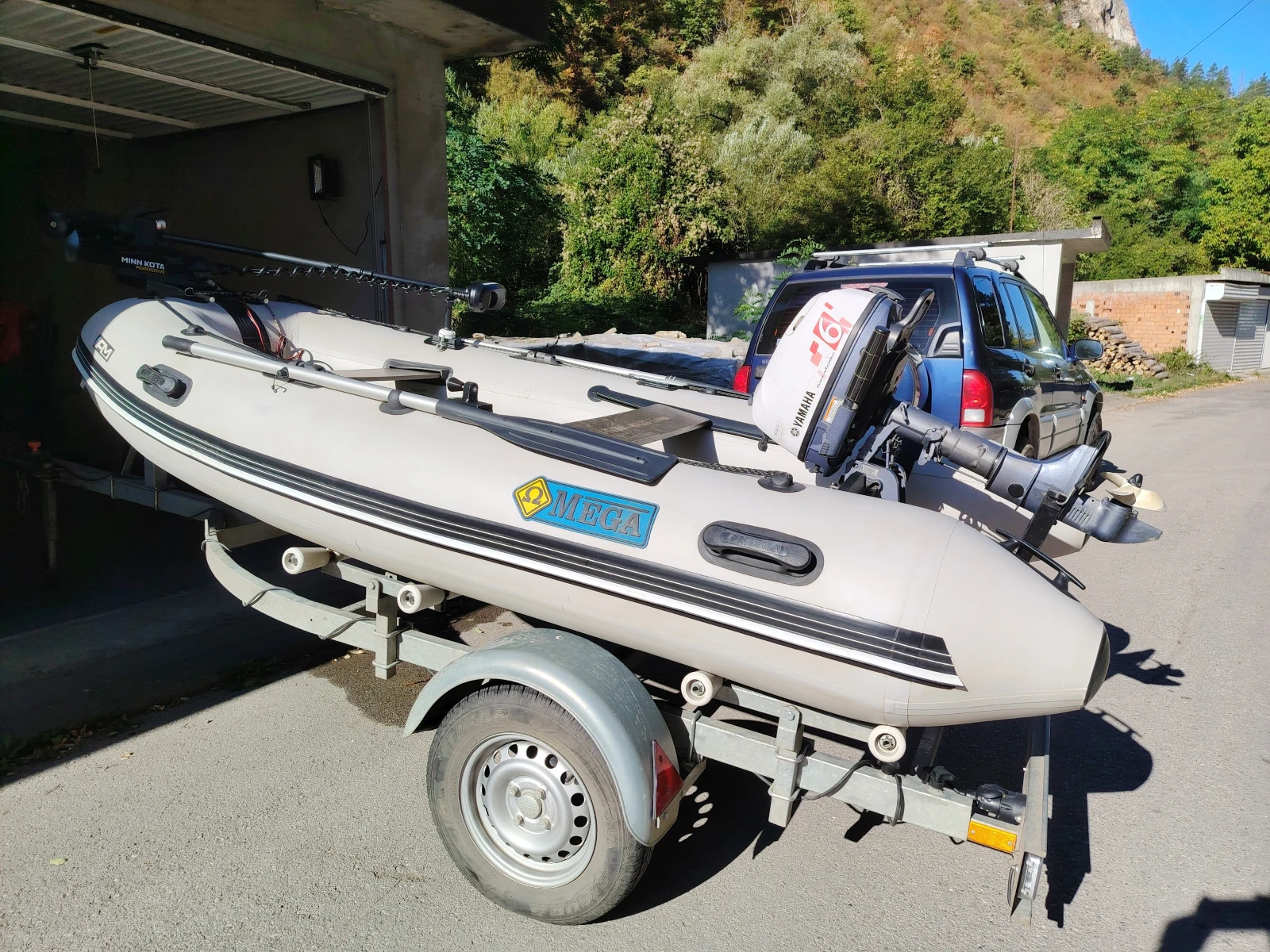 ��������� ����� ��������� ������������ OMEGA 330 ALU+ Yamaha F6  | Mobile.bg � ����������� 1