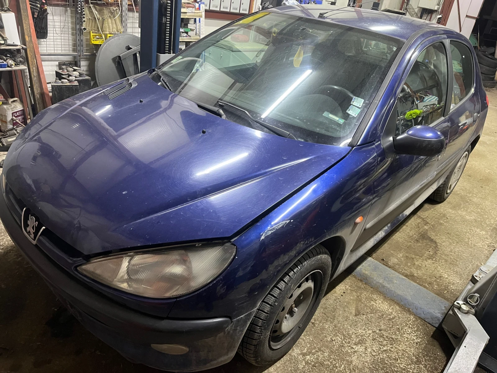 Peugeot 206 1.9, снимка 4 - Автомобили и джипове - 53806271