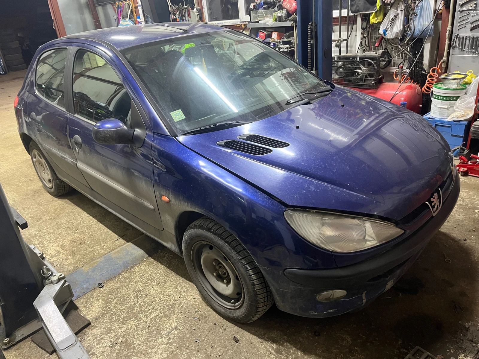 Peugeot 206 1.9, снимка 5 - Автомобили и джипове - 53806271