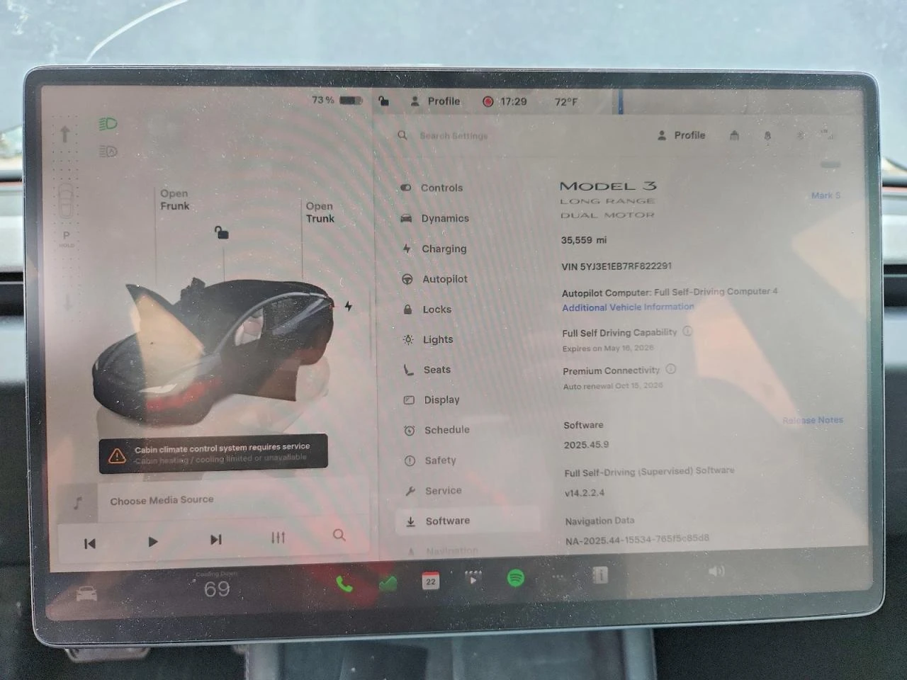 Tesla Model 3 Long Range AWD, снимка 9 - Автомобили и джипове - 54427378