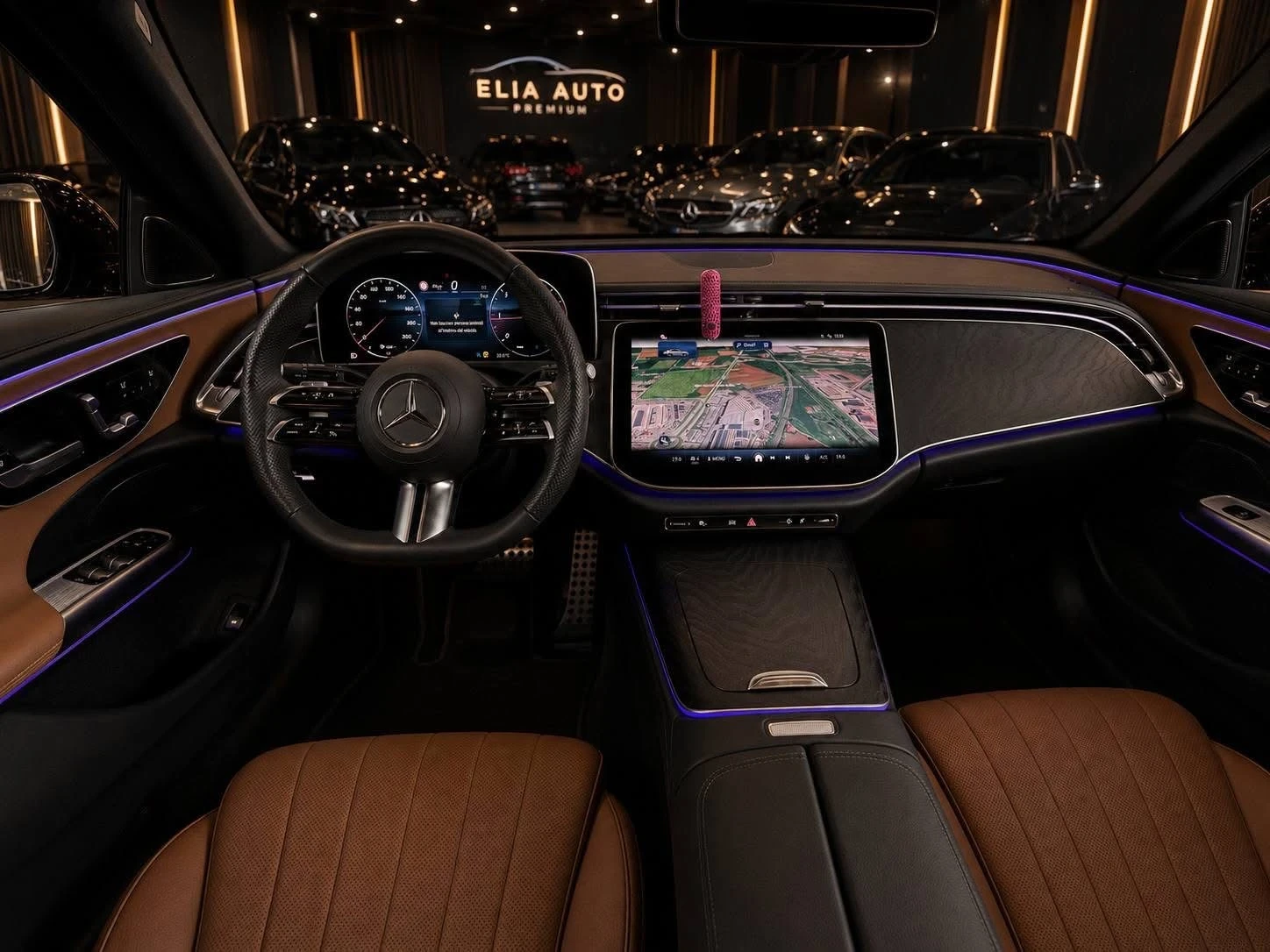 Mercedes-Benz E 220 D ������� ���� AMG LINE FACELIFT ������ 100% | Mobile.bg � ����������� 7