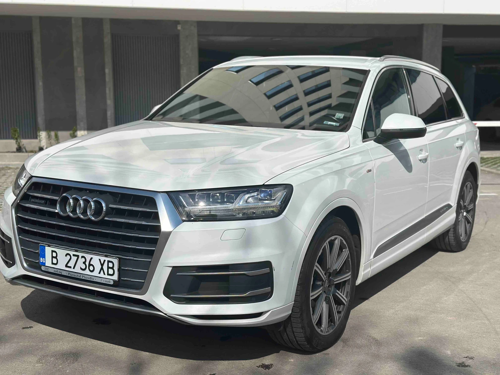 Audi Q7 S-LINE 3.0 TDI * Matrix LED * Заден Завиващ мост