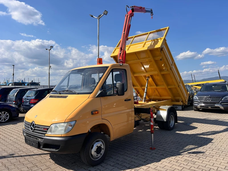 Mercedes-Benz Sprinter 2.2CDI САМОСВАЛ С КРАН ЛИЗИНГ, снимка 1 - Бусове и автобуси - 47267912