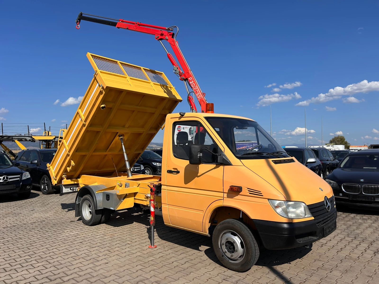 Mercedes-Benz Sprinter 2.2CDI САМОСВАЛ С КРАН ЛИЗИНГ - изображение 4