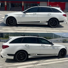 Mercedes-Benz C 43 AMG 4MATIC 390кс DISTRONIC BURMESTER PANORAMA, снимка 2