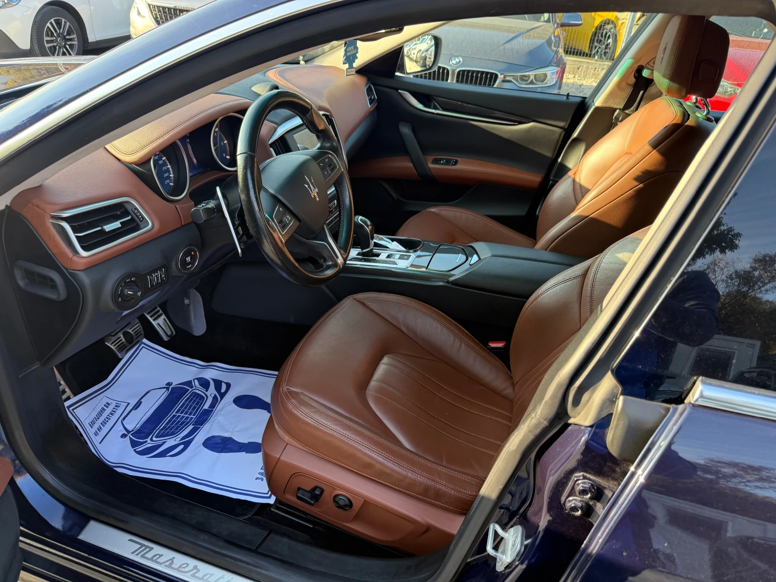 Maserati Ghibli 3.0d - 250к.с. - Топ състояние - изображение 9