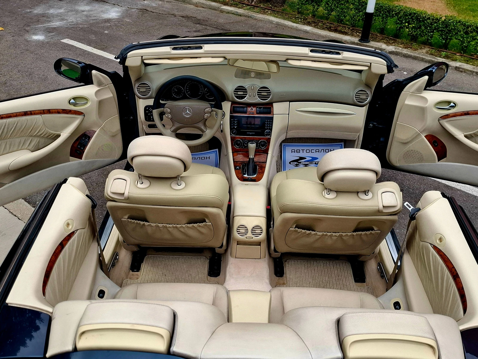 Mercedes-Benz CLK 200kompressor/LPG/Клима/Кожа/Внос Италия, снимка 12 - Автомобили и джипове - 55899090