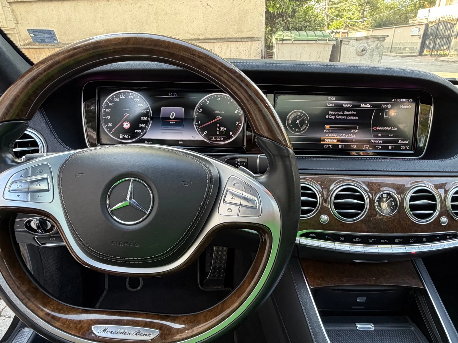 Mercedes-Benz S 500 LONG 3xTV 3D BURMESTER БЕЛГИЯ, снимка 7 - Автомобили и джипове - 55966927