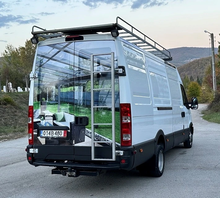 Iveco 35c15 3.0L* MAXI* 191Xkm* КЛИМА* БАГАЖНИК* TEГЛИЧ - изображение 6