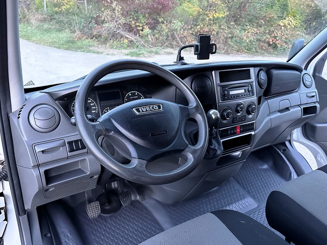 Iveco 35c15 3.0L* MAXI* 191Xkm* КЛИМА* БАГАЖНИК* TEГЛИЧ - изображение 9