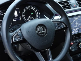 Skoda Superb 2.0ШВЕЙЦАРИЯ-ДИСТРОНИК/КОЖА/НАВИ/LANE ASSIST/BLISS, снимка 10