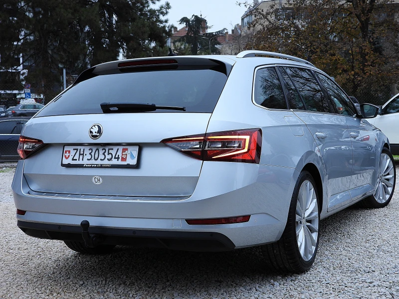 Skoda Superb 2.0ШВЕЙЦАРИЯ-ДИСТРОНИК/КОЖА/НАВИ/LANE ASSIST/BLISS, снимка 4 - Автомобили и джипове - 52643098