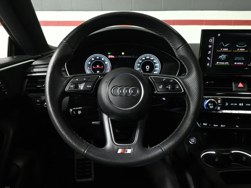 Audi A5 * Progressiv S Line Sport No Accident Black Optics, снимка 14 - Автомобили и джипове - 52804258
