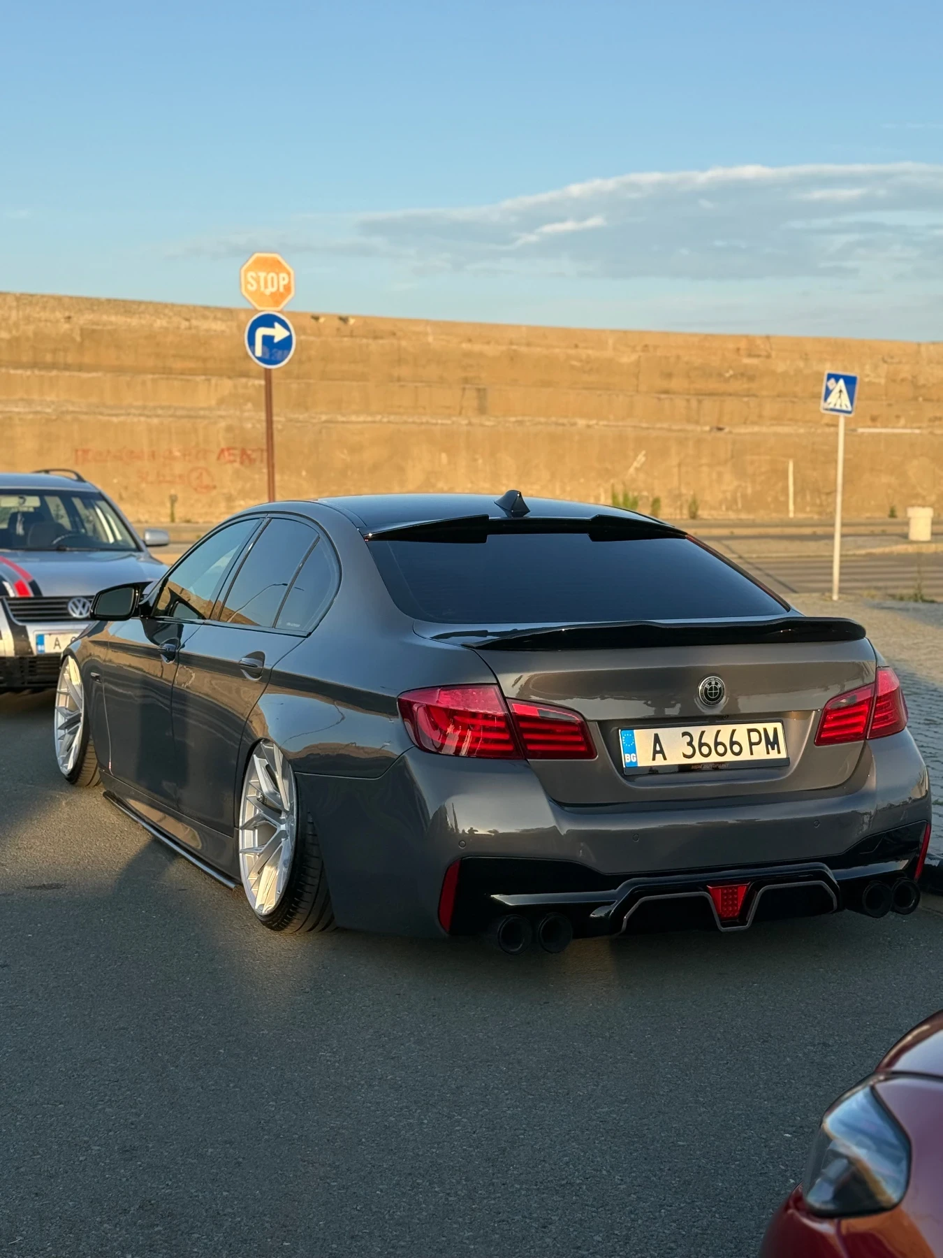 BMW 535 Тунинг проект, въздушно окачване , снимка 11 - Автомобили и джипове - 54860604