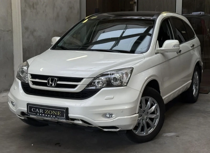 Honda Cr-v 2.2D/АВТОМАТ/НАВИ/КОЖА/ПОДГРЕВ/FULL/БЯЛА ПЕРЛА/ , снимка 3 - Автомобили и джипове - 53169178