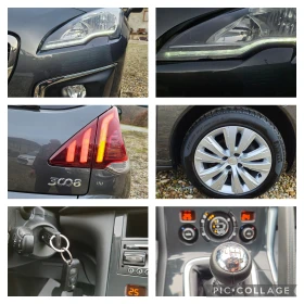 Peugeot 3008 ПРОМО ЦЕНА* 1, 6HDi-115кс* 2015г* LED* НАВИ* ПЕРФЕ, снимка 15