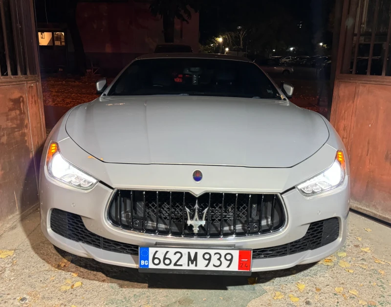 Maserati Ghibli 3.0d DV6 8ZF 93 000 мили 2015, снимка 3 - Автомобили и джипове - 48274683