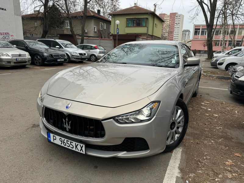 Maserati Ghibli 3.0d V6 2015 Десен волан Бартер, снимка 2 - Автомобили и джипове - 48274683