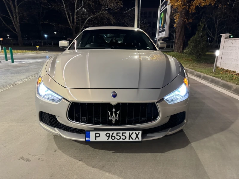 Maserati Ghibli 3.0D V6 2015г. 8ZF кутия 275кс. РЕГИСТРИРАНА, снимка 2 - Автомобили и джипове - 48274683