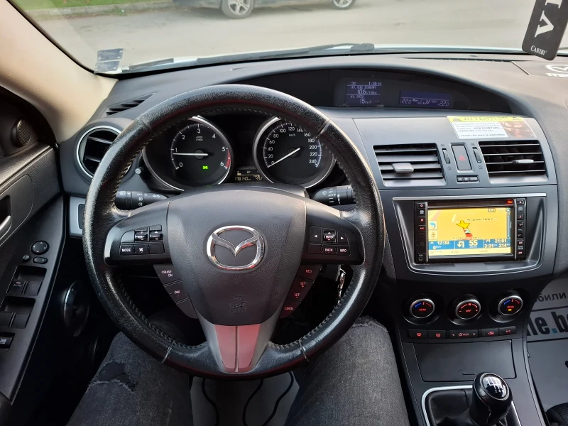 Mazda 3 1.6HDI 115hp * EURO 5 * КЛИМАТИК * РЕГИСТРИРАН * , снимка 11 - Автомобили и джипове - 49064991