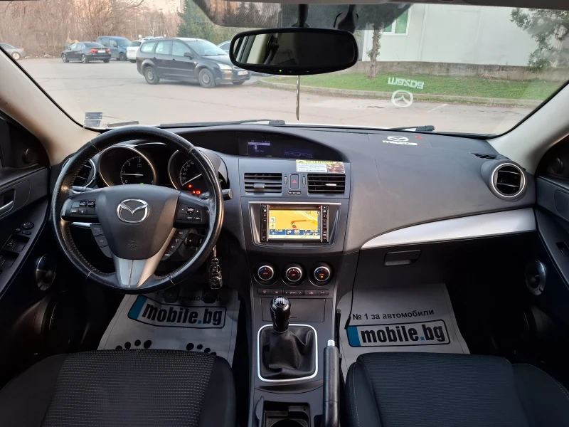 Mazda 3 1.6HDI 115hp * EURO 5 * КЛИМАТИК * РЕГИСТРИРАН * , снимка 13 - Автомобили и джипове - 49064991