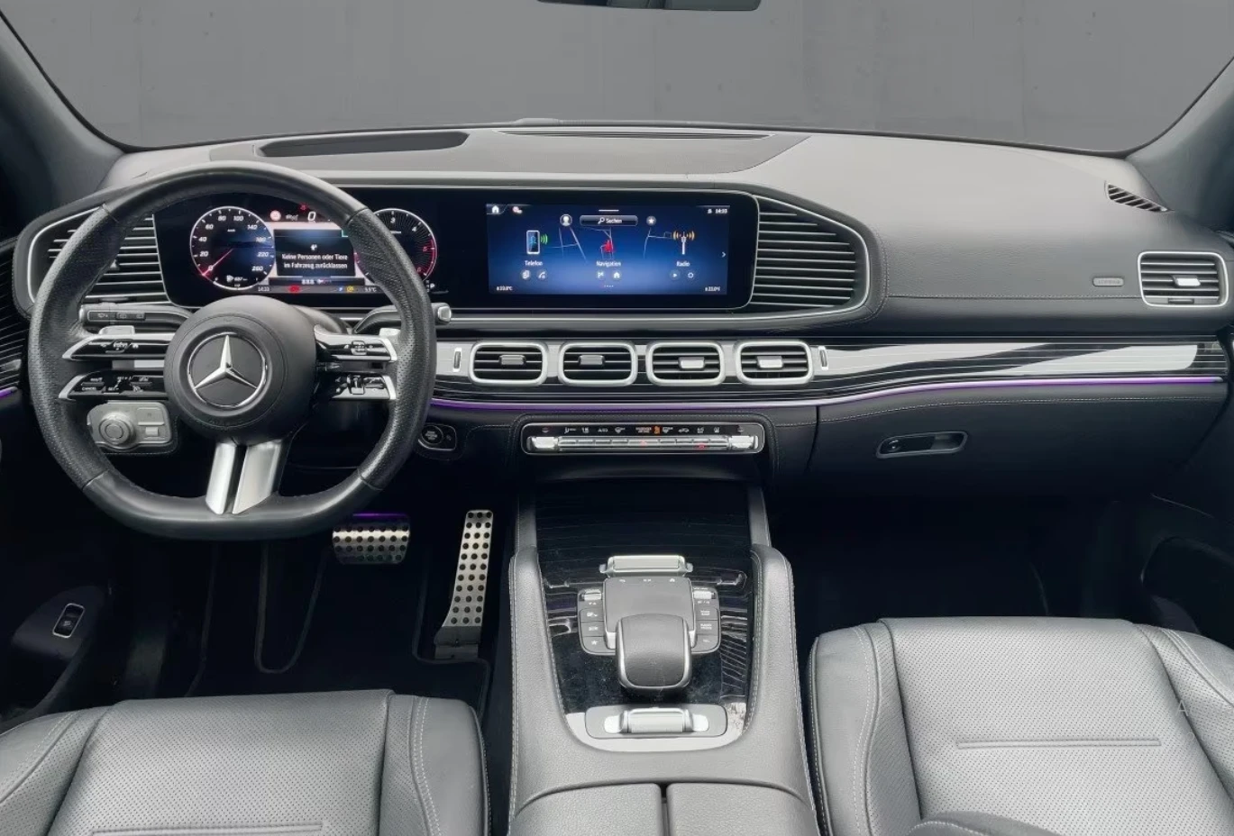 Mercedes-Benz GLE 450 d/AMG/4-MATIC/FACELIFT/AIRMATIC/BURM/360/PANO/, снимка 8 - Автомобили и джипове - 54065349