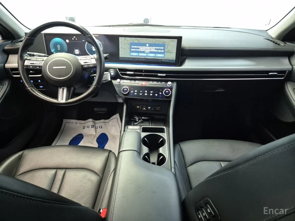 Hyundai Sonata 1.6 Turbo Exclusive* DISTRONIC* ПОДГРЕВ* ОБДУХВАНЕ, снимка 6 - Автомобили и джипове - 54873023