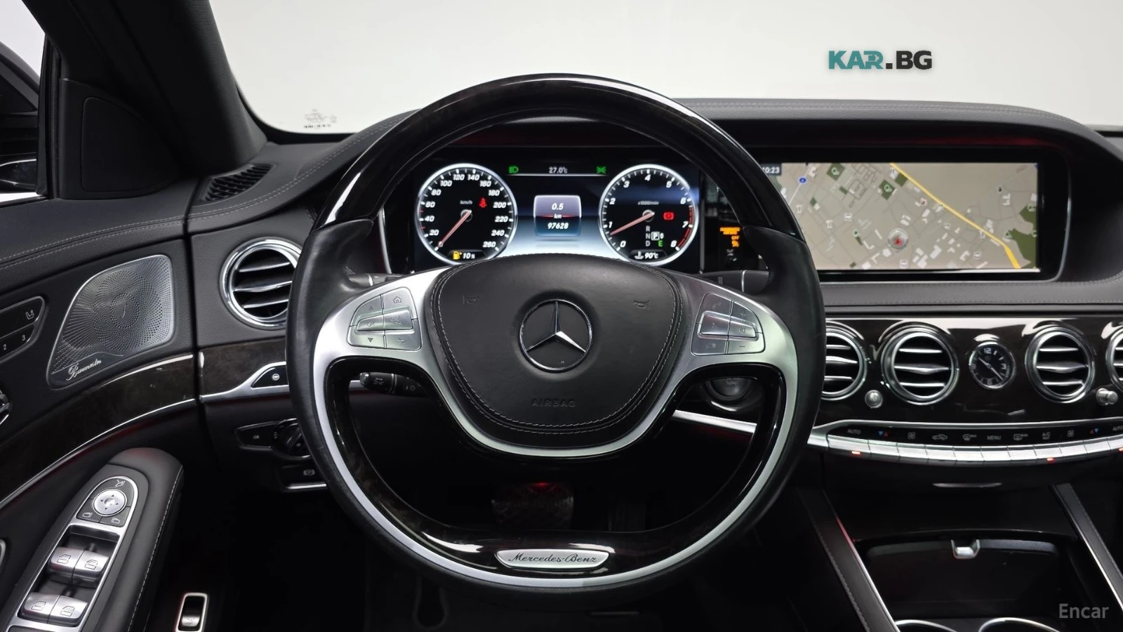 Mercedes-Benz S 500 LONG 4MATIC* КОЖА* ОБДУХ* МОНИТОРИ* 360, снимка 10 - Автомобили и джипове - 55825173