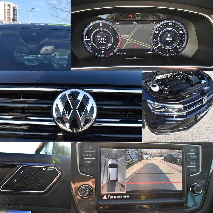 VW Tiguan 2.0ТDI* 190H.P* FULL-, снимка 17 - Автомобили и джипове - 53996728