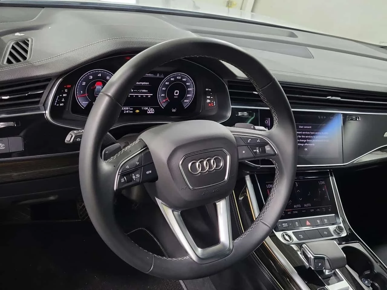 Audi Q8 FACELIFT/360/DIS/MATRIX/АВТОКРЕДИТ, снимка 14 - Автомобили и джипове - 54787462