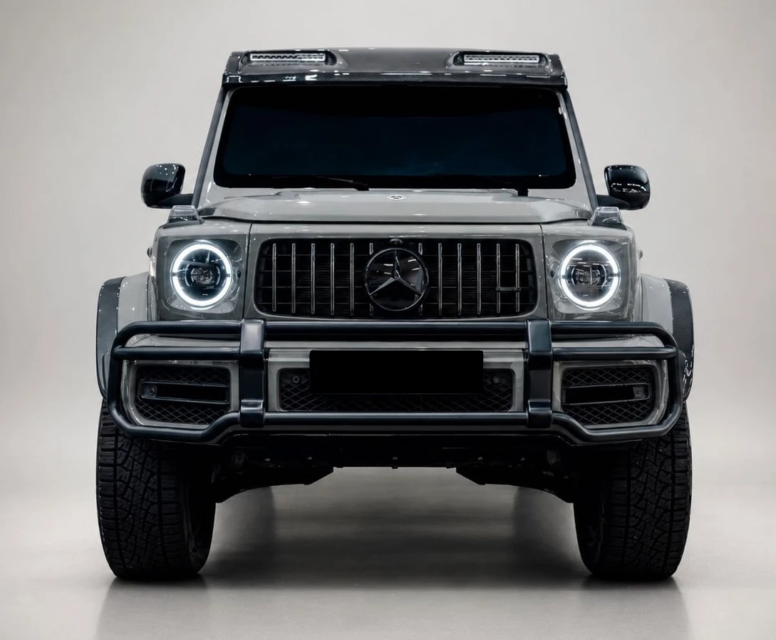Mercedes-Benz G 63 AMG SQUARED* BRABUS* CARBON* BURM* 360 CAM* , снимка 3 - Автомобили и джипове - 55688138