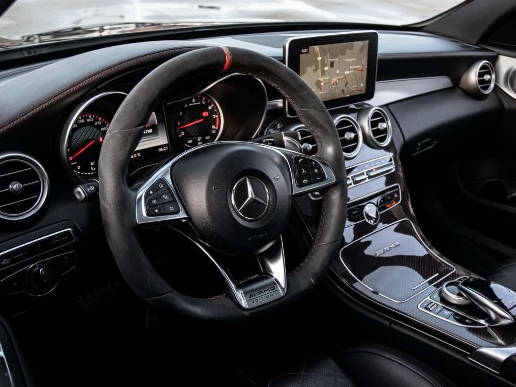 Mercedes-Benz C 63 AMG 2015 * CARFAX * БЕЗ ПЪРВОНАЧАЛНА ВНОСКА - изображение 7