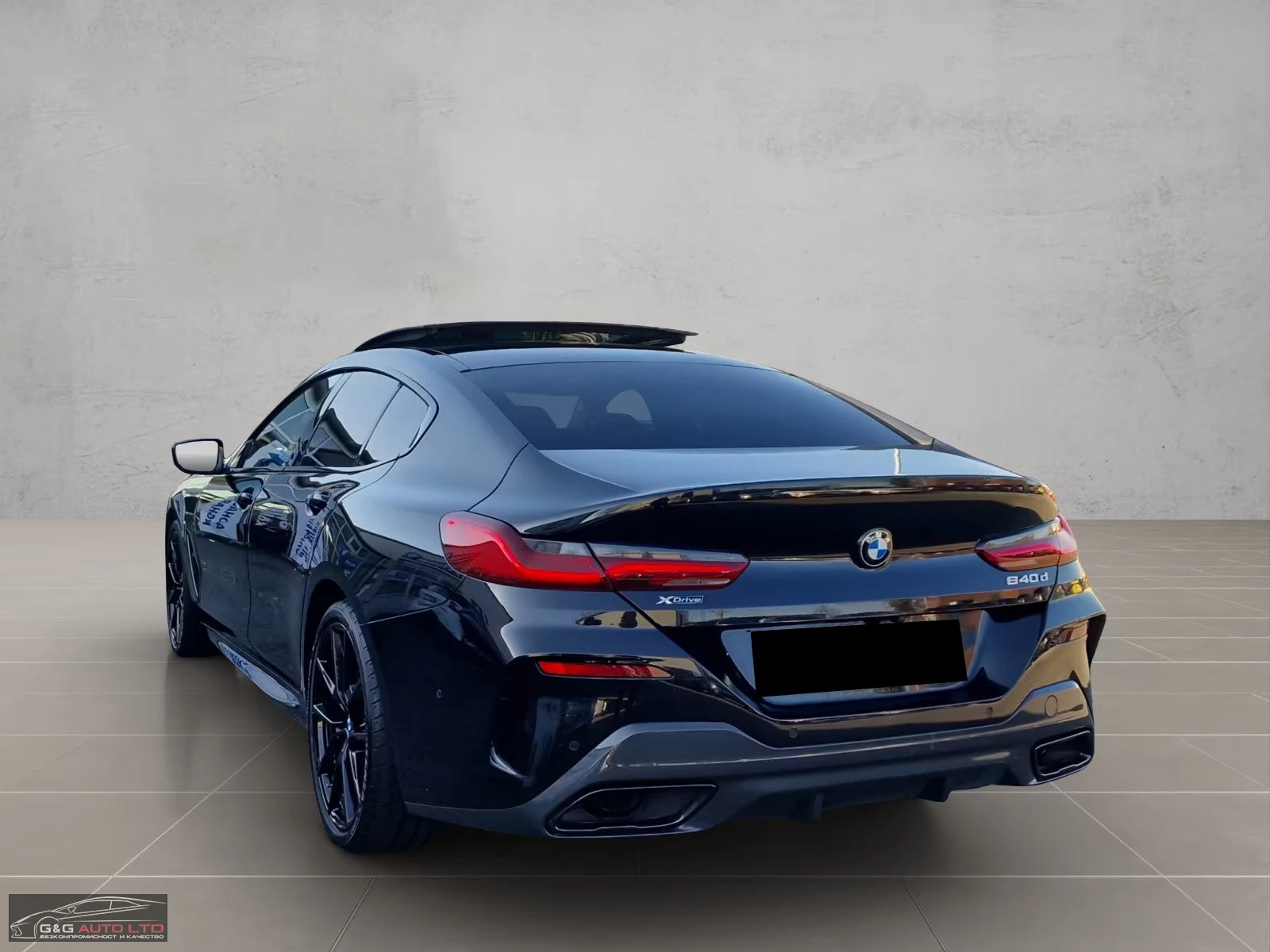 BMW 840 d/320HP/GRANCOUPE/B&W/360/PANO/SHADOW/390z, снимка 4 - Автомобили и джипове - 54414233