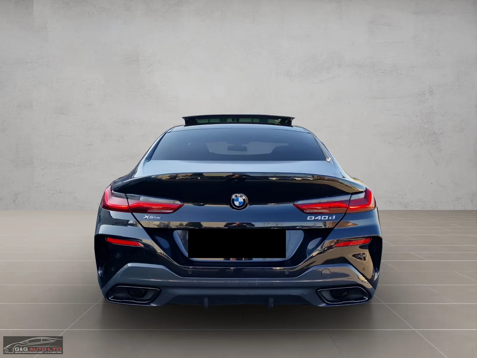 BMW 840 d/320HP/GRANCOUPE/B&W/360/PANO/SHADOW/390z, снимка 8 - Автомобили и джипове - 54414233