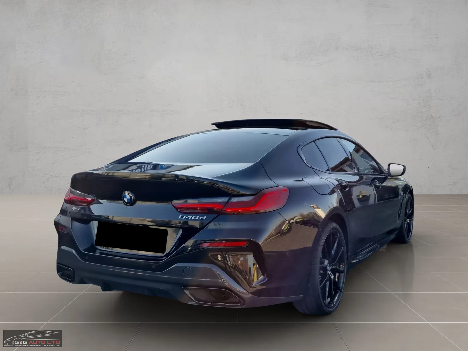 BMW 840 d/320HP/GRANCOUPE/B&W/360/PANO/SHADOW/390z, снимка 7 - Автомобили и джипове - 54414233