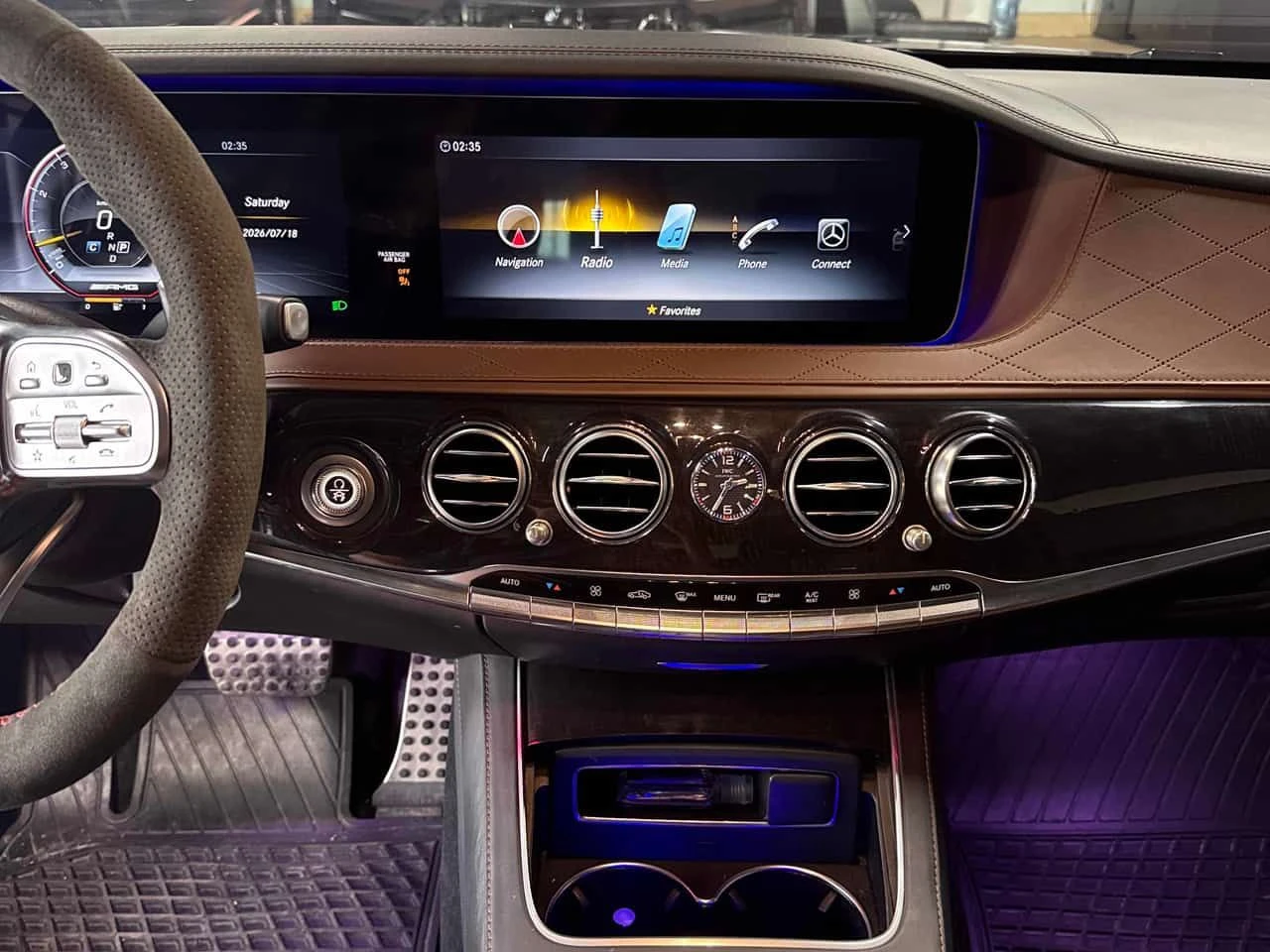 Mercedes-Benz S 63 * AMG * CARFAX * BURMESTER * DISTRONIC * MASSAGE *, снимка 9 - Автомобили и джипове - 55347199