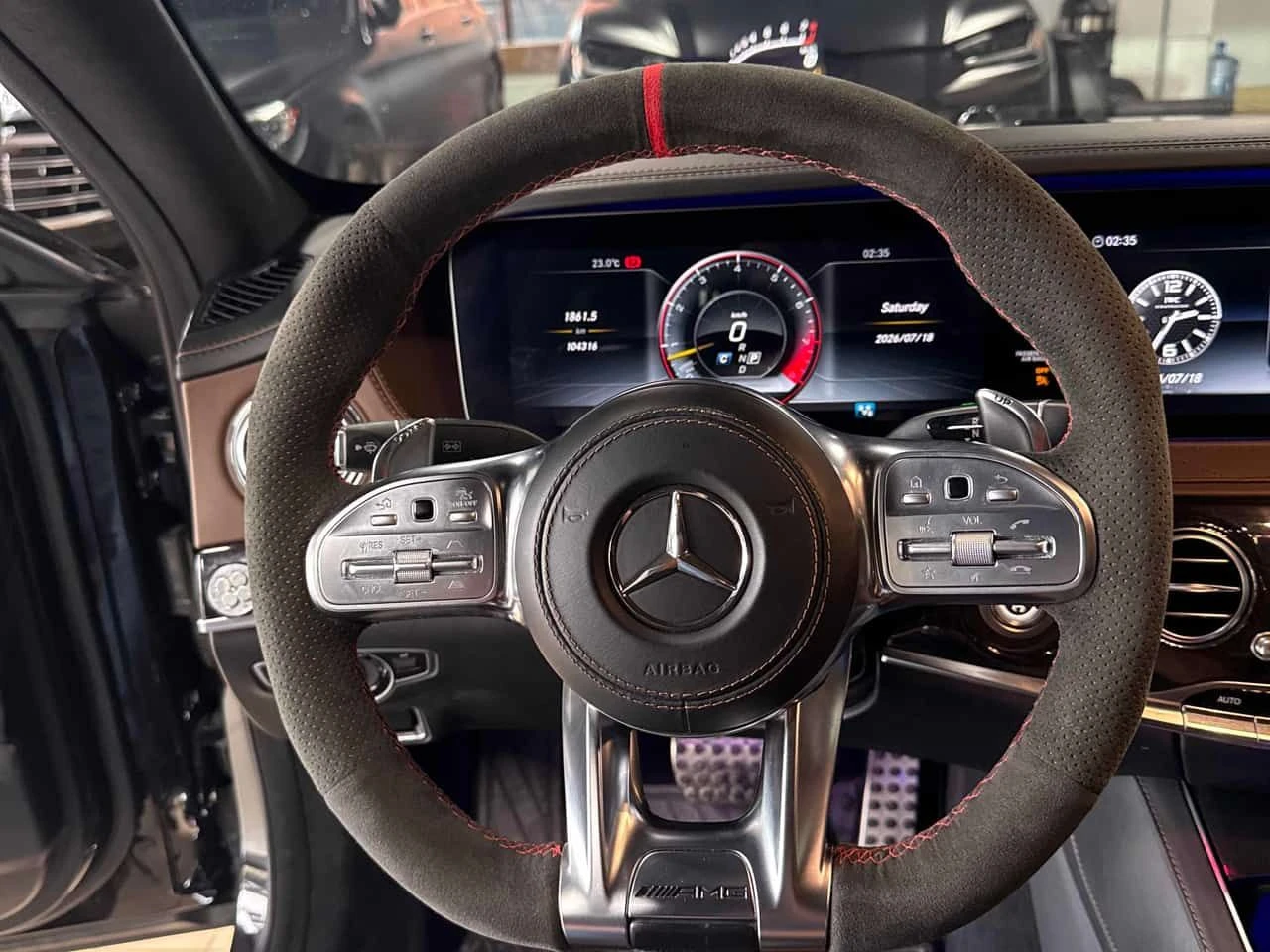 Mercedes-Benz S 63 * AMG * CARFAX * BURMESTER * DISTRONIC * MASSAGE *, снимка 10 - Автомобили и джипове - 55347199