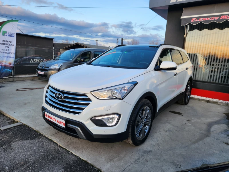 Hyundai Santa fe GRAND-2.2CRDI-197к.с 7 места - АВТОМАТИК-ШВЕЙЦАРИЯ, снимка 3 - Автомобили и джипове - 48922859