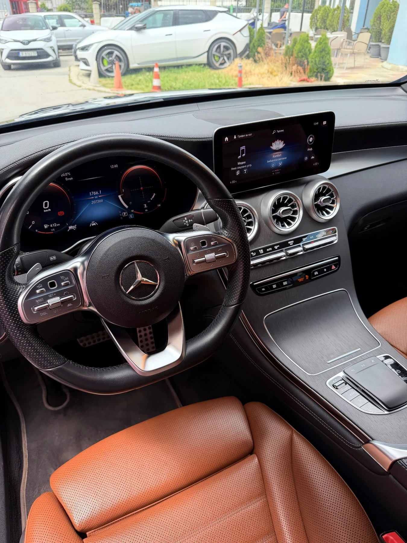 Mercedes-Benz GLC 300 AMG/OM654/4-Matic/9-G Tronic , снимка 9 - Автомобили и джипове - 54647262