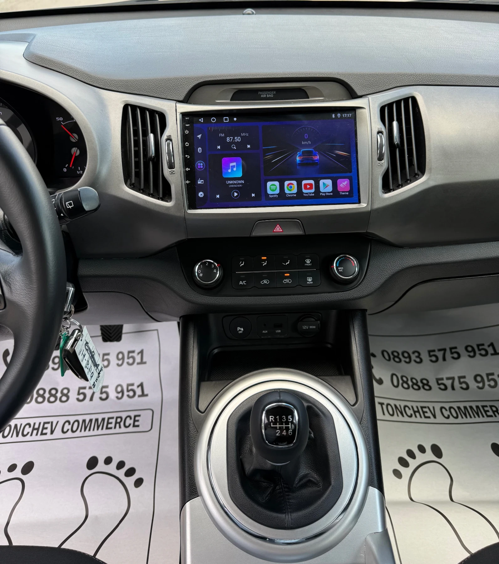 Kia Sportage 1.7-CRDI-FACE-TOP-NAVI-CAR PLAY-183.000km-KAMERA, снимка 9 - Автомобили и джипове - 55120053